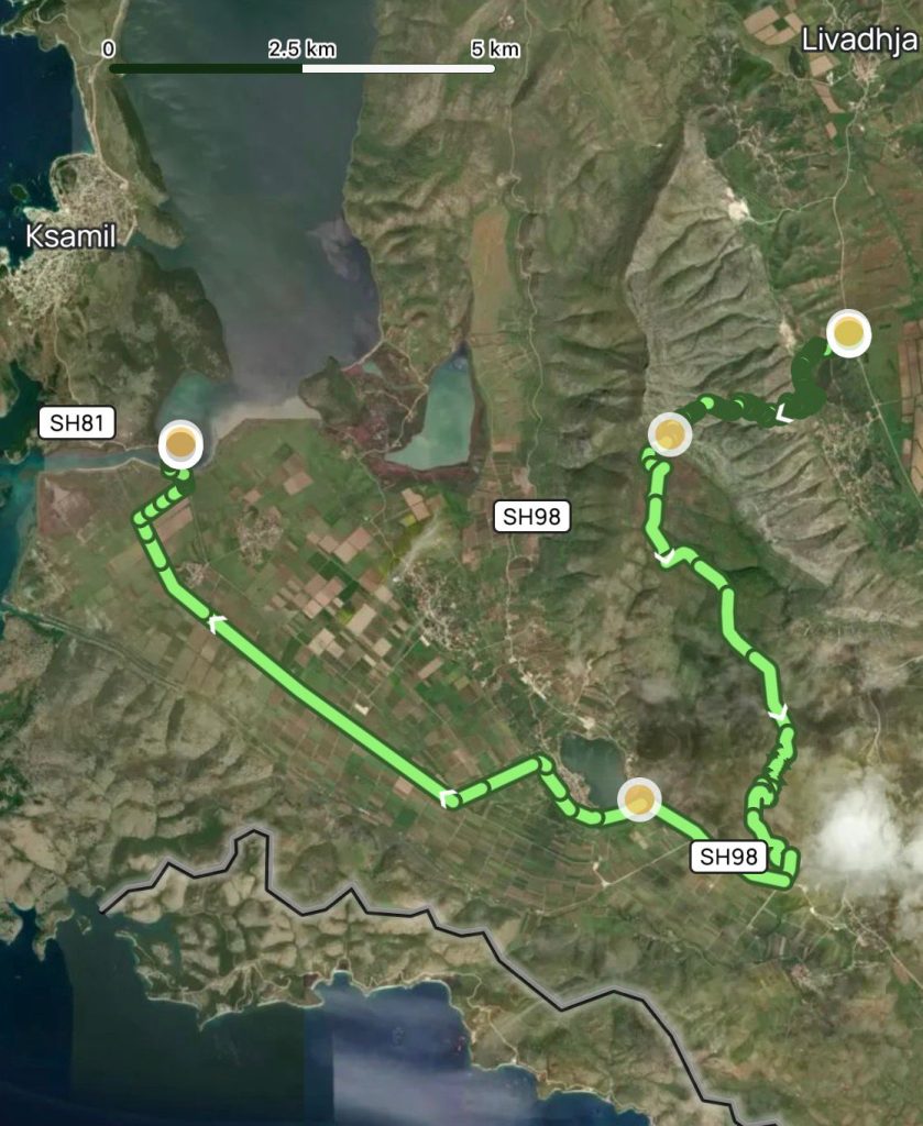 Ultra 4 Charity Albania 25km route