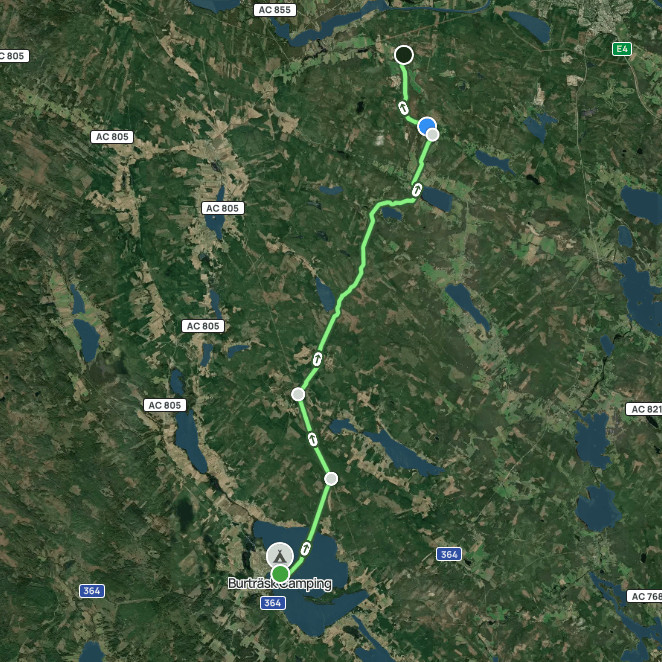 Ultra 4 Charity Lapland 25km route